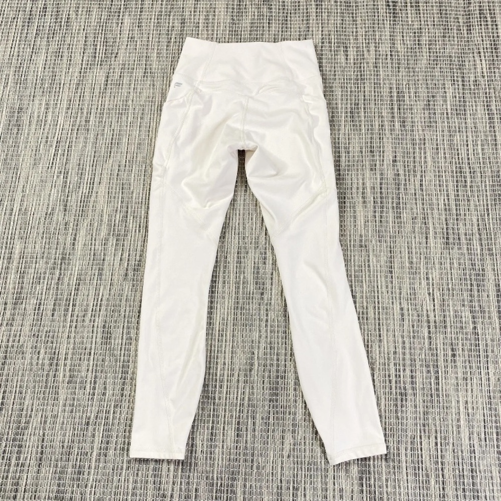 Fabletics Pureluxe Soft White Compression Athleti… - image 1